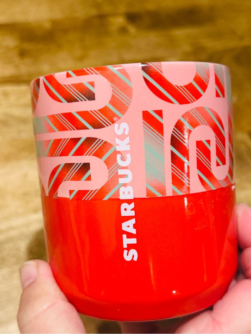 Starbucks Tumbler  8 oz holiday Ombré Candy Cane - Picture 6 of 7